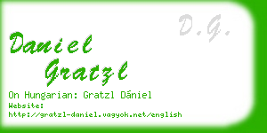 daniel gratzl business card